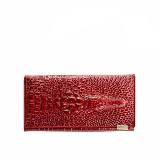 Elegant Croc-Embossed RFID Wallet Grace Bags