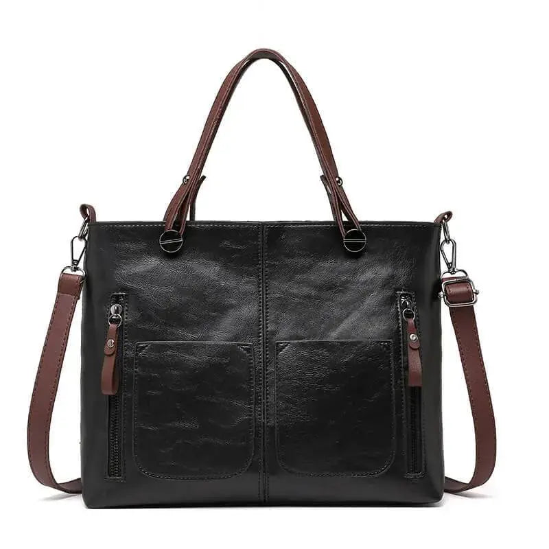 Ilse’s Timeless Elegance | Leather Shoulder Bag - Graces-bags