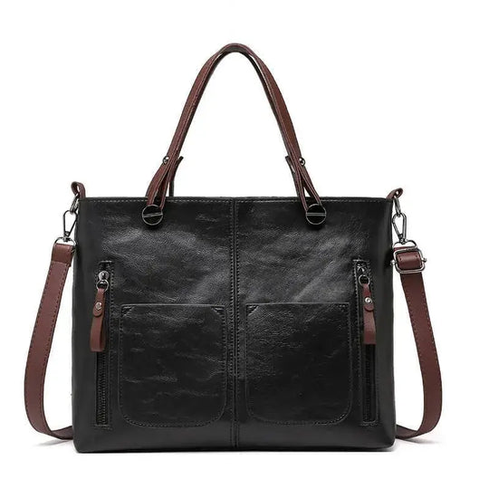 Ilse’s Timeless Elegance | Leather Shoulder Bag - Graces-bags