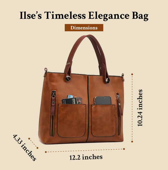 Ilse’s Timeless Elegance | Leather Shoulder Bag Graces-bags