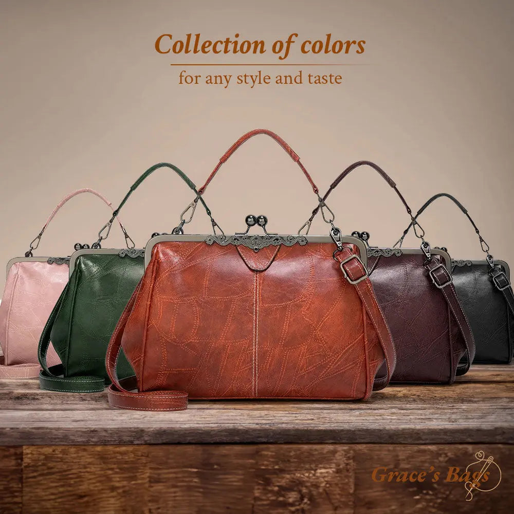 Johanna s Classic Charm Vintage Leather Bag Graces bags