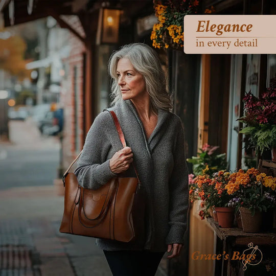 Kelley’s Refined Elegance | Luxury Tote bag Grace Bags