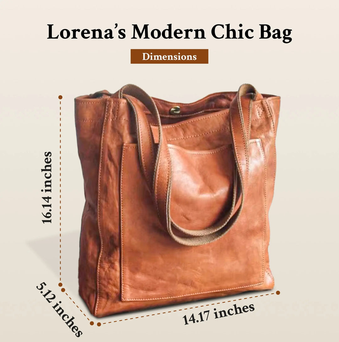 Lorena’s Modern Chic | Stylish Leather Bag Graces-bags