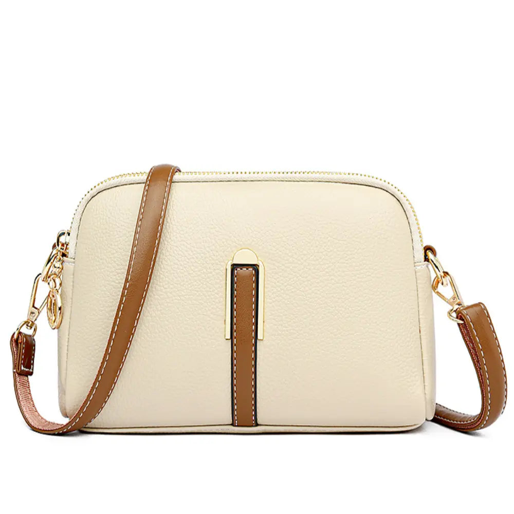 Mila Litchi Embossed Crossbody Bag Grace Bags