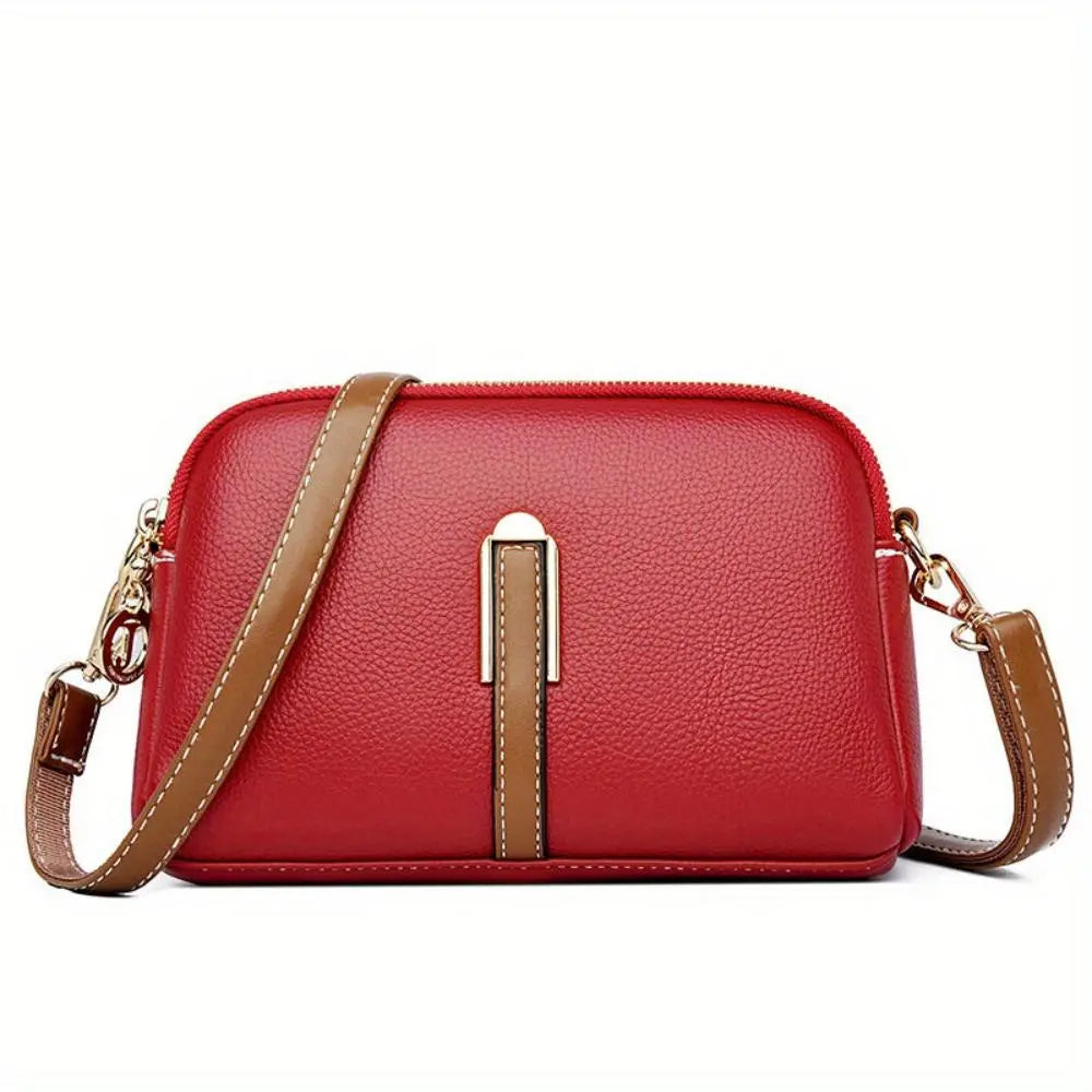 Mila Litchi Embossed Crossbody Bag Grace Bags