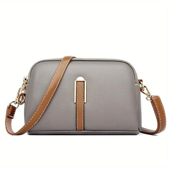 Mila Litchi Embossed Crossbody Bag Grace Bags