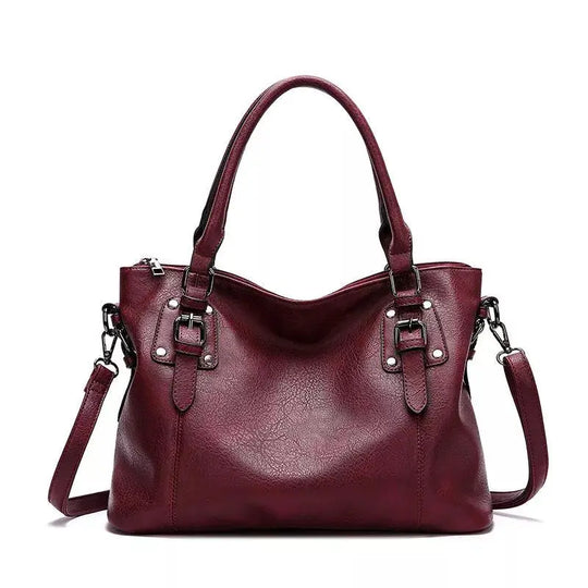 Sienna’s Graceful Allure | Elegant Leather Shoulder Bag Graces-bags