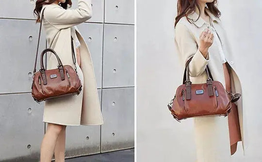 Silke’s Luxe Statement | Leather Bag - Graces-bags